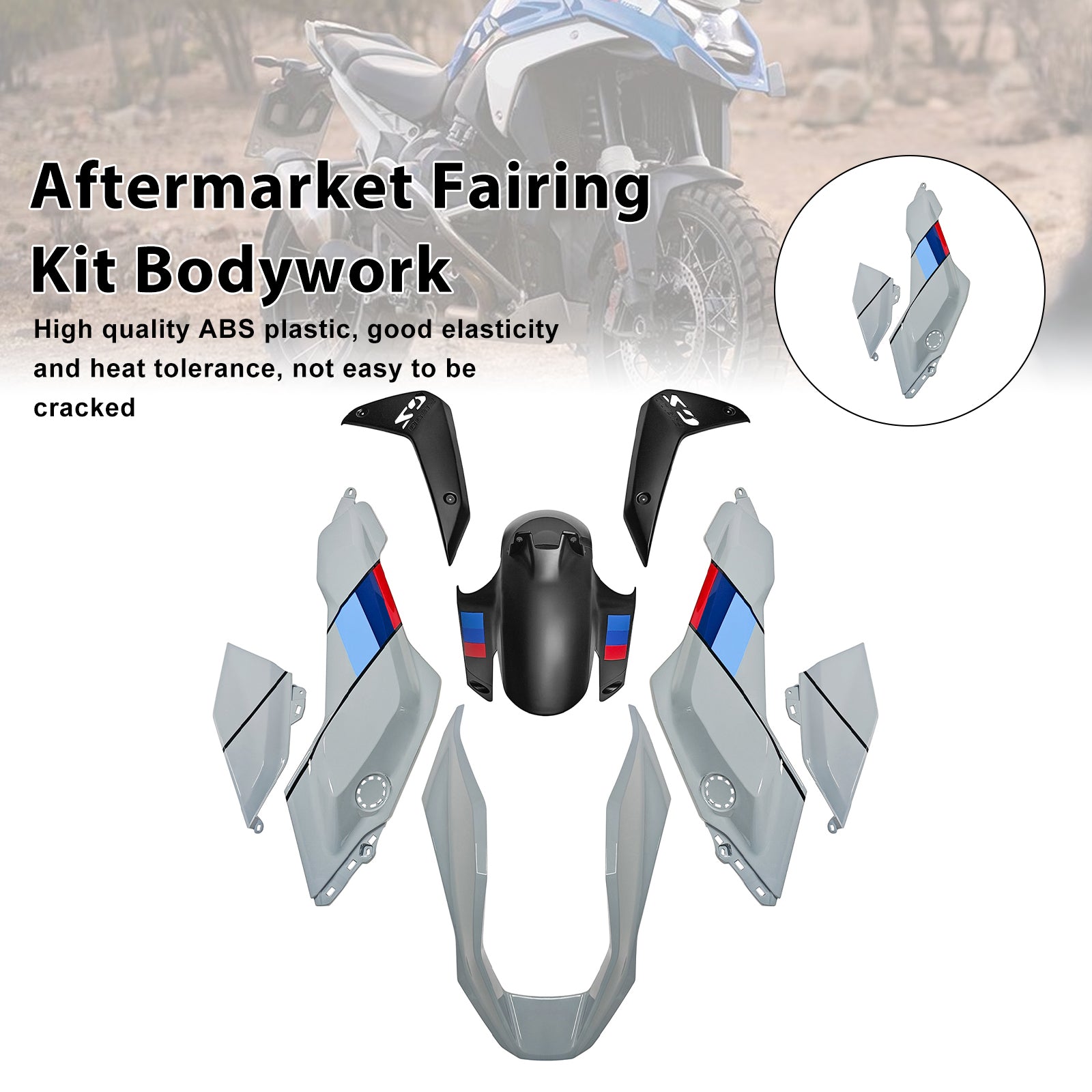 Amotopart 2024-2025 BMW R1300GS Collection Fairing Kit