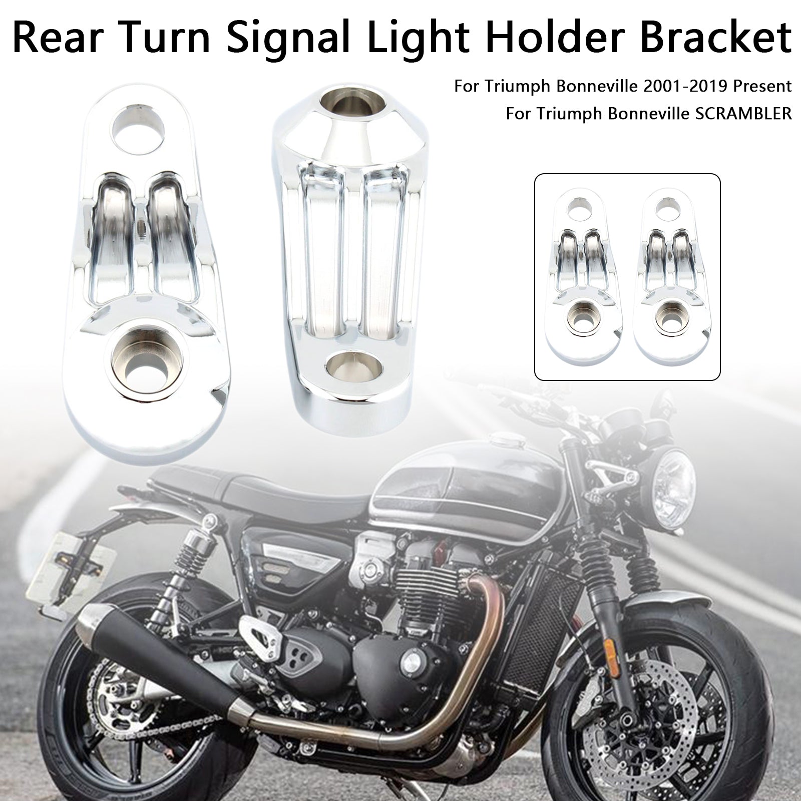 Bonneville SE T100 T120 Rear Turn Signal Light Holder Bracket