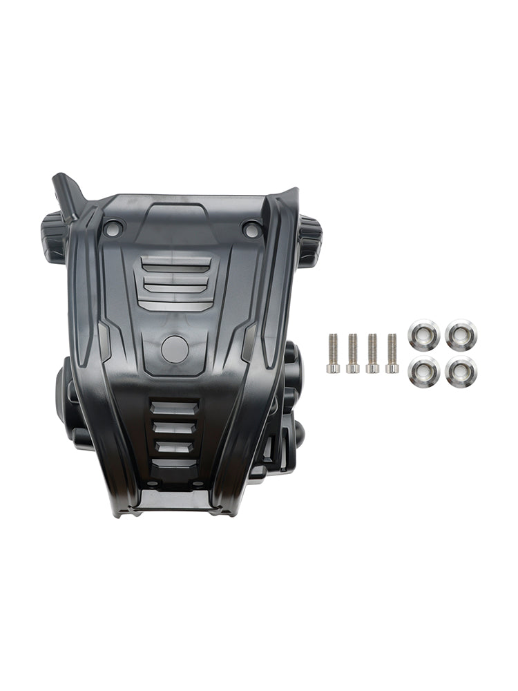 23-24 Honda Crf300 Crf300l Skid Plate Engine Guard Crack Plastic