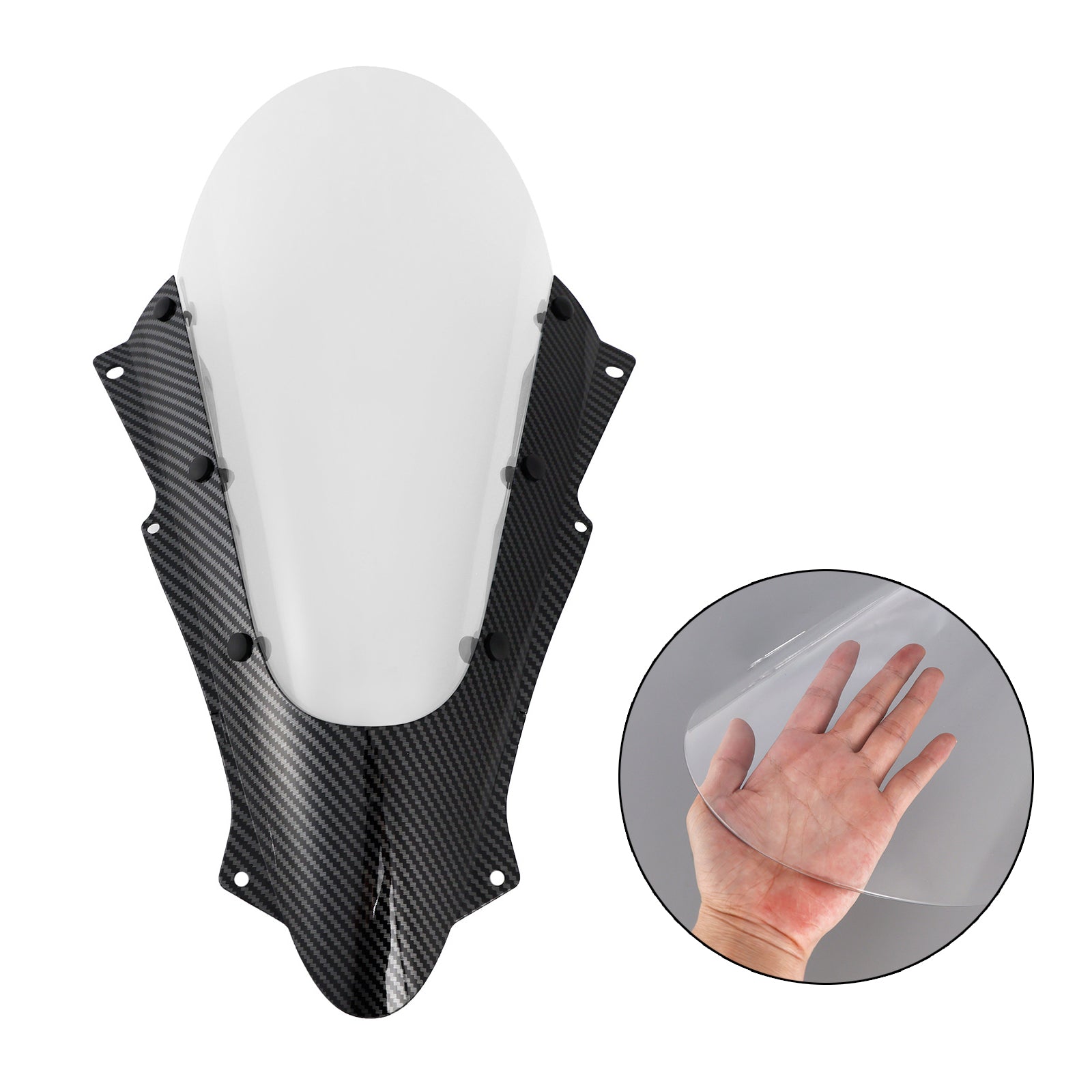 2023 Kawasaki ZX-4R ZX-4RR vindrutan vindruta