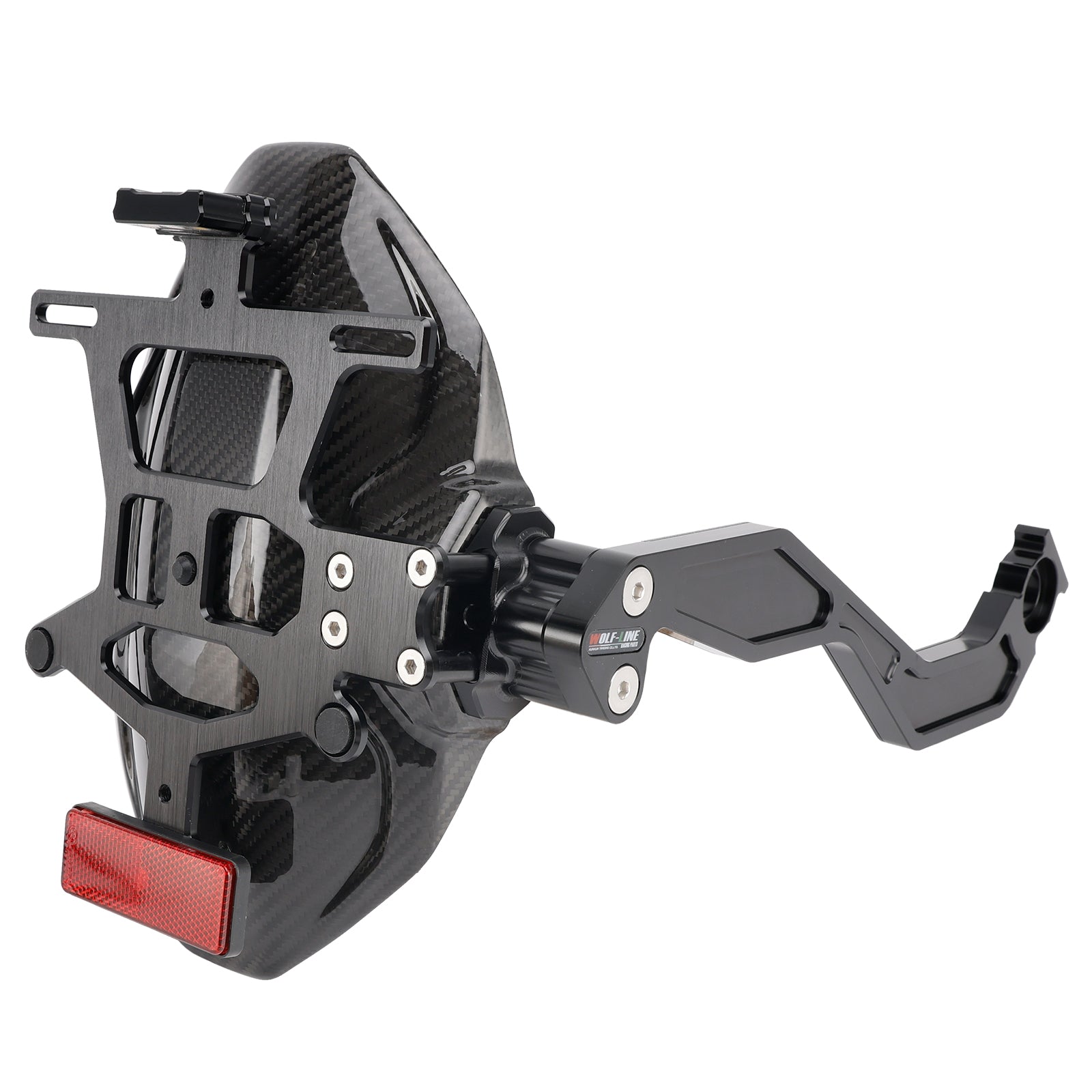 24-25 Honda CBR650R CB650R Real Carbon Fiber Rear Fender Bracket LED