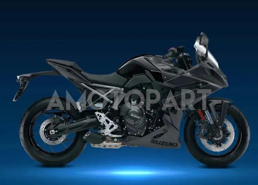 Amotopart 2024-2025 Kit de carénage noir Suzuki GSX-8R