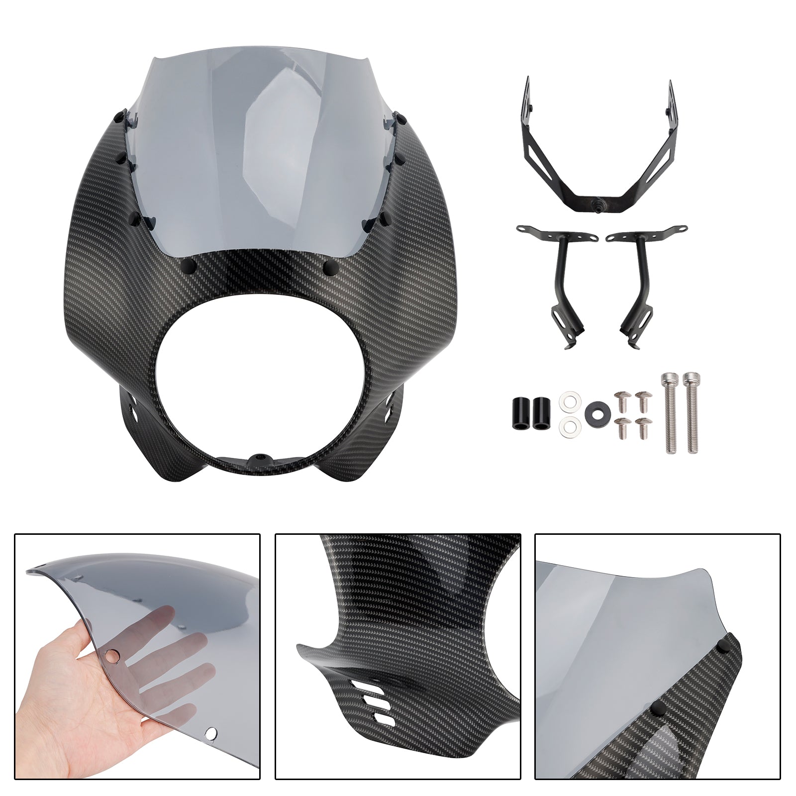 Yamaha XSR900 2022-2025 Headlight Fairing Windshield WindScreen