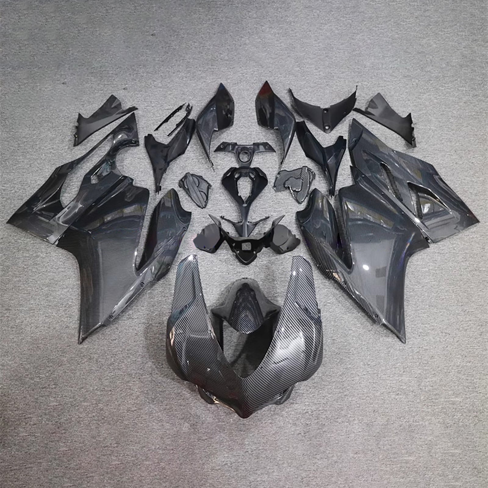 Amotopart 2015-2020 Ducati 959 CarbonFiber Pattern Fairing Kit