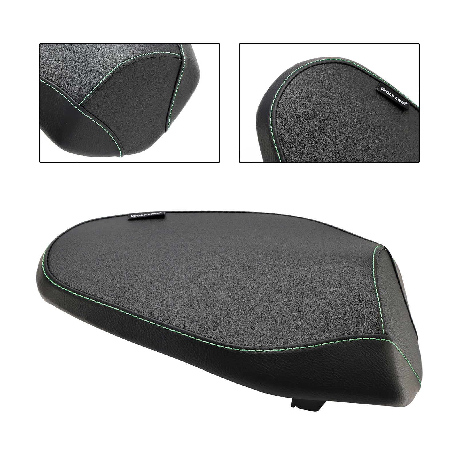 2023 Kawasaki Zx-4R Zx-4Rr Rear Passenger Seat Cushion Pillion Flat Blacka