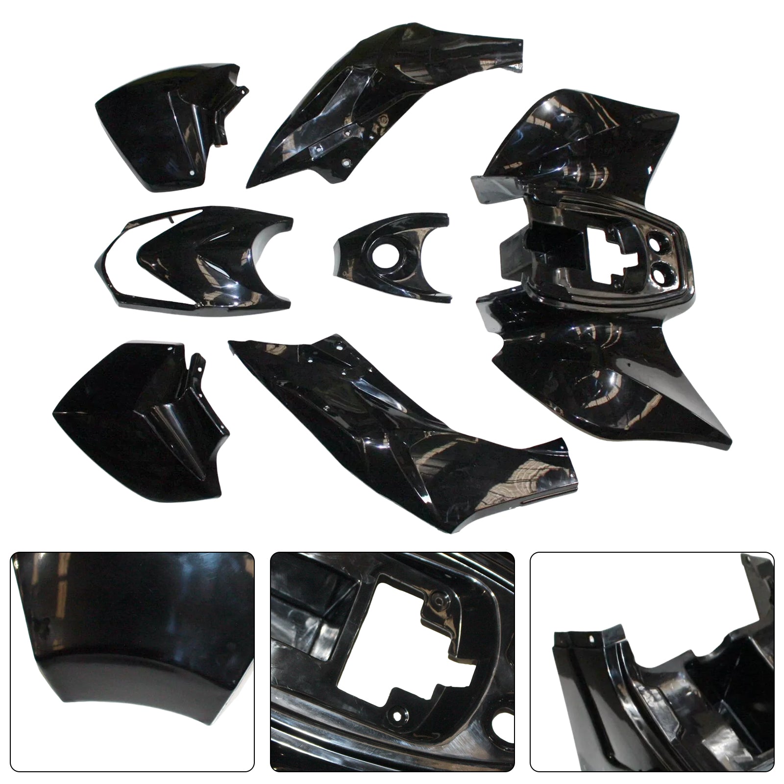 Amotopart for 110cc 125cc Quad Dirt Bike ATV 4 Wheelers Fairing Kit Collection