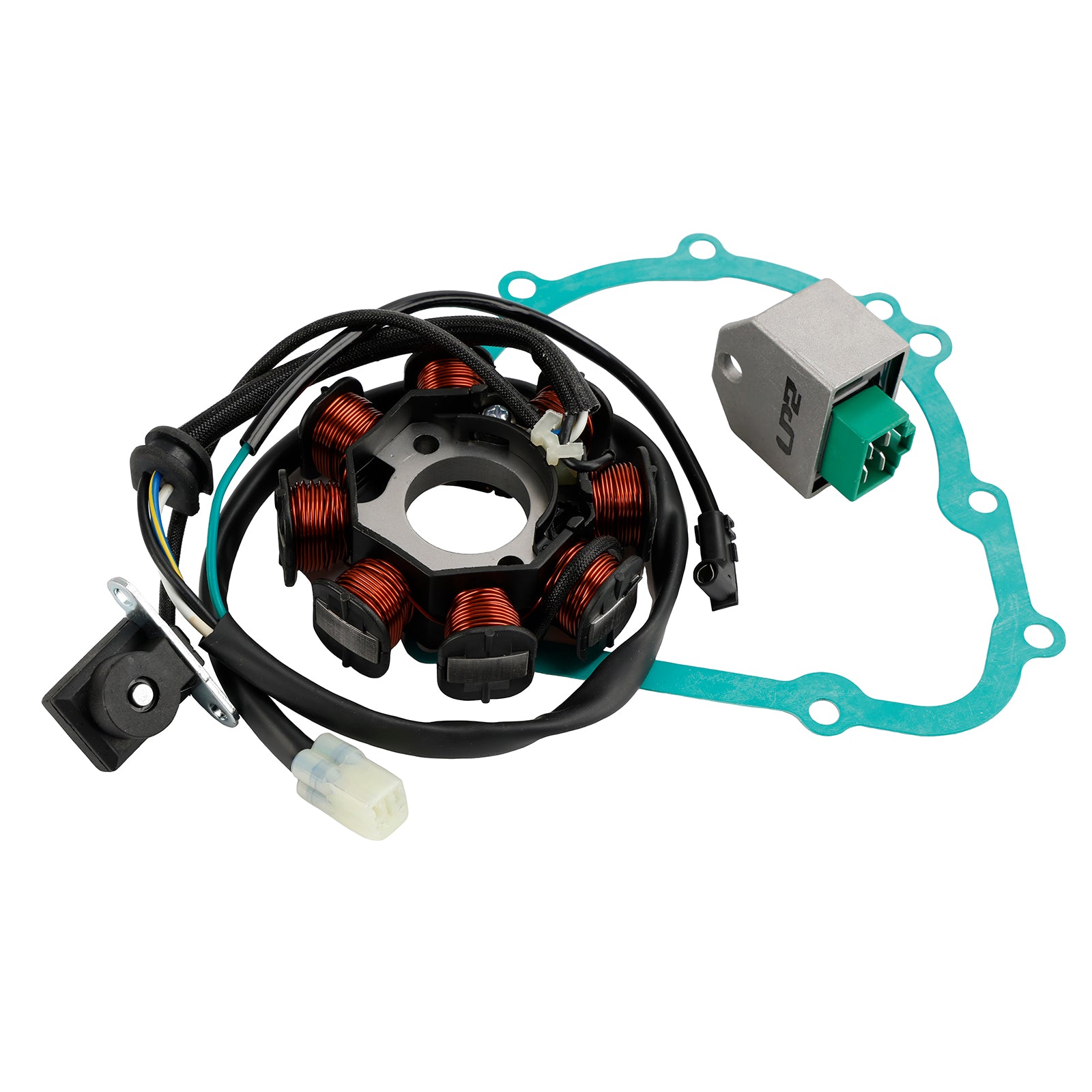 Generatorstatorregulatorpakning til Kawasaki KLX 140 L G KLX140 2008-2023