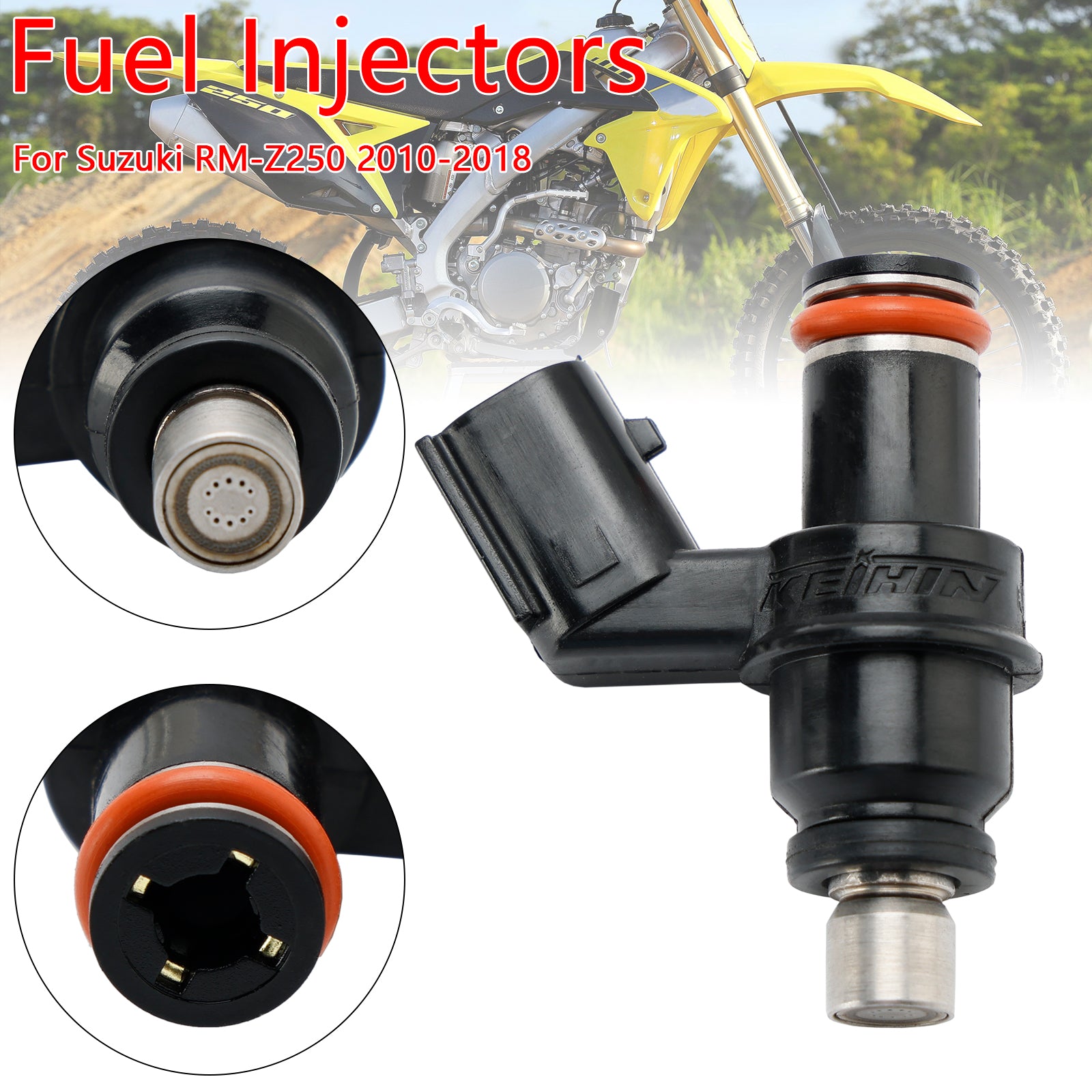 2010-2018 Suzuki RMZ250 RM-Z250 vstřikovač paliva 15710-49 H00 1571049H00