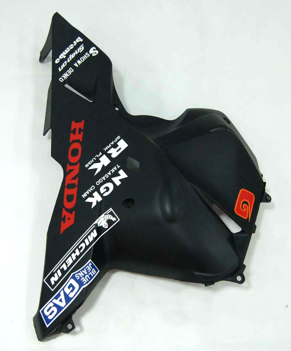 Amotopart 2009-2012 Honda CBR600RR Kit de carenagem amarela e laranja