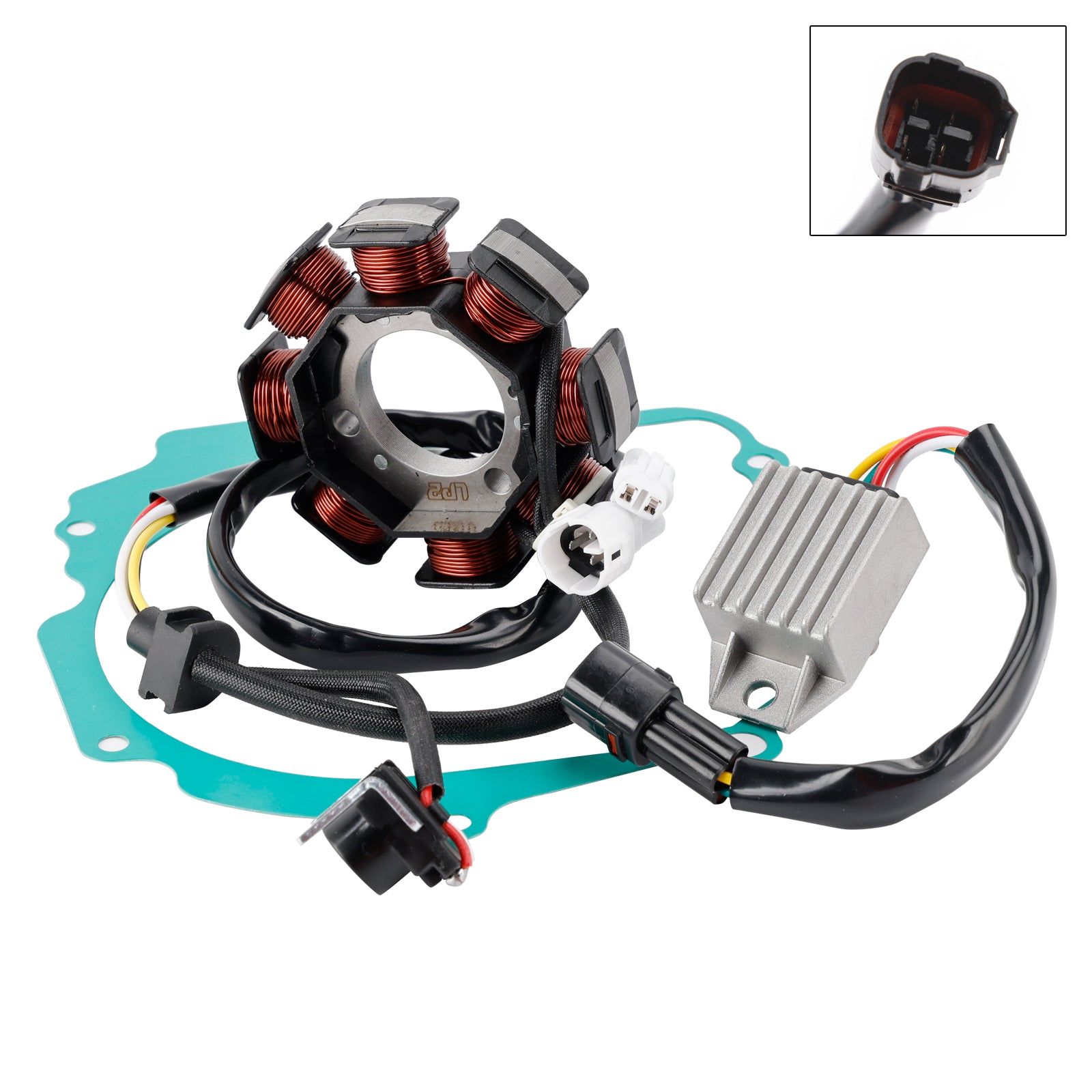 Yamaha Breeze 125 YFA1 2002 2003 2004 Stator & Regulator Rectifier Gasket