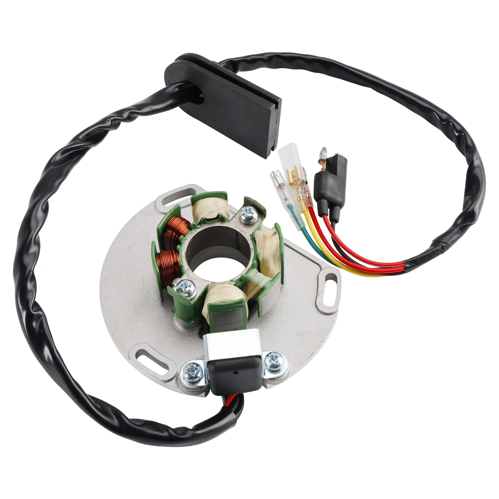 1998-1999 250 300 380 SX EXC MXC (2K-2) 5 Wire Ignition Stator Base Assy