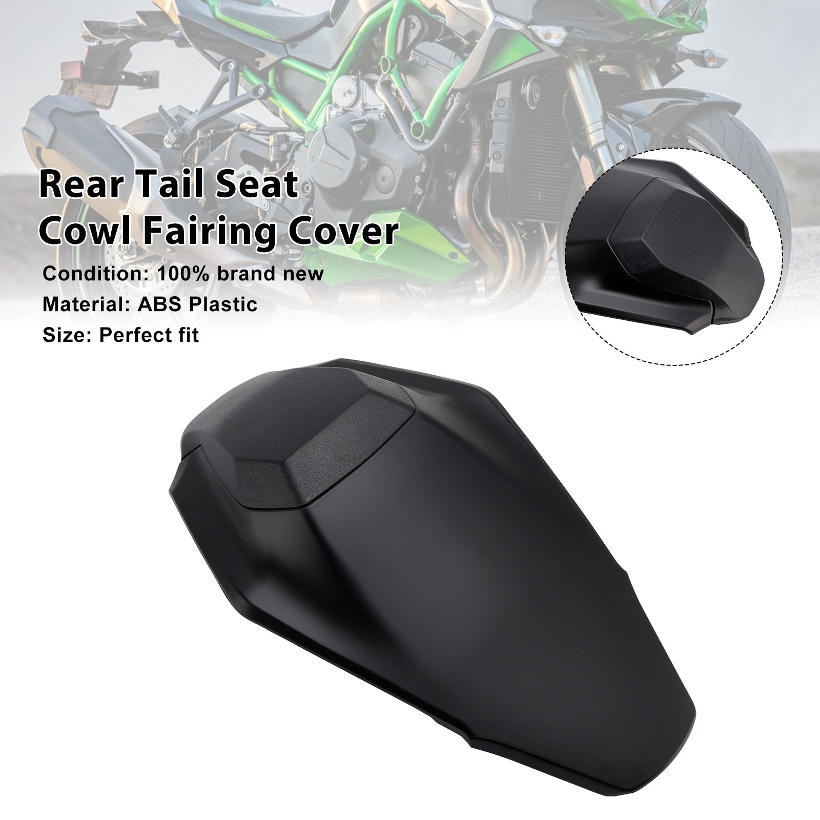 Kawasaki Z900 Z900SE 2025-2026 Couvercle de carénage de capot de siège arrière
