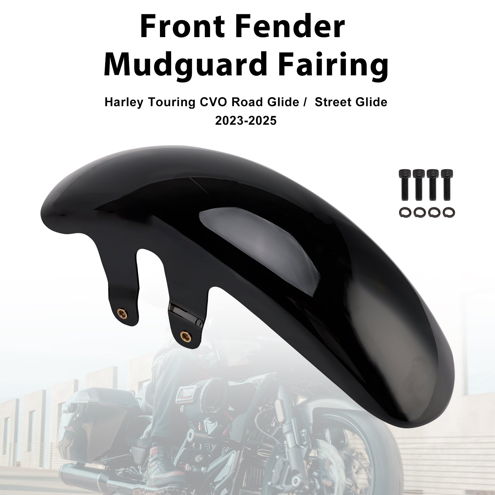23-25 Touring CVO Road Glide / Street Glide Front Fender Mudguard Fairing