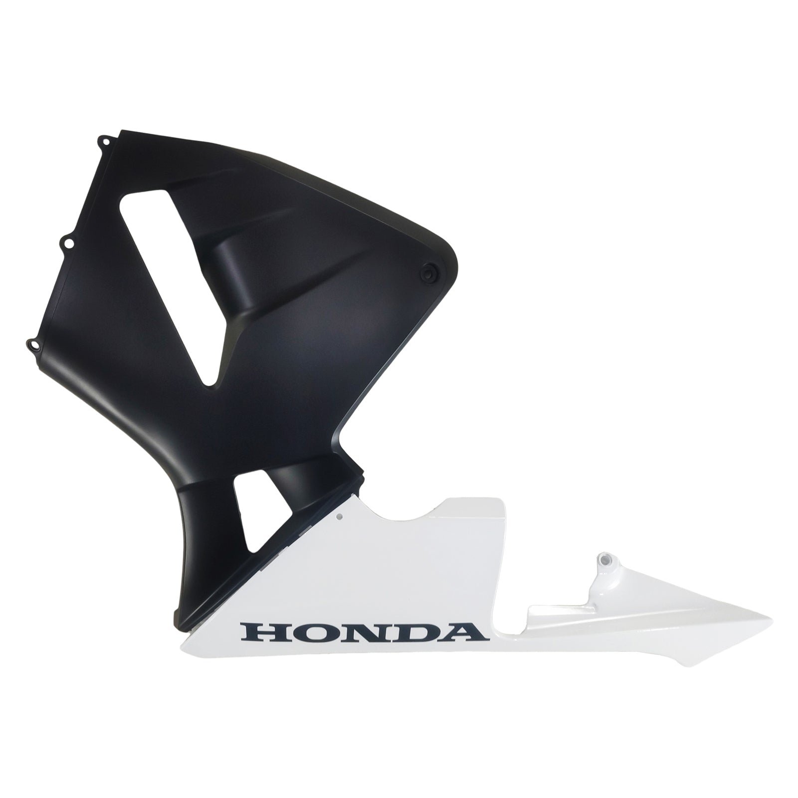 Amotopart 2003-2004 Honda CBR600RR White Black Fairing Kit