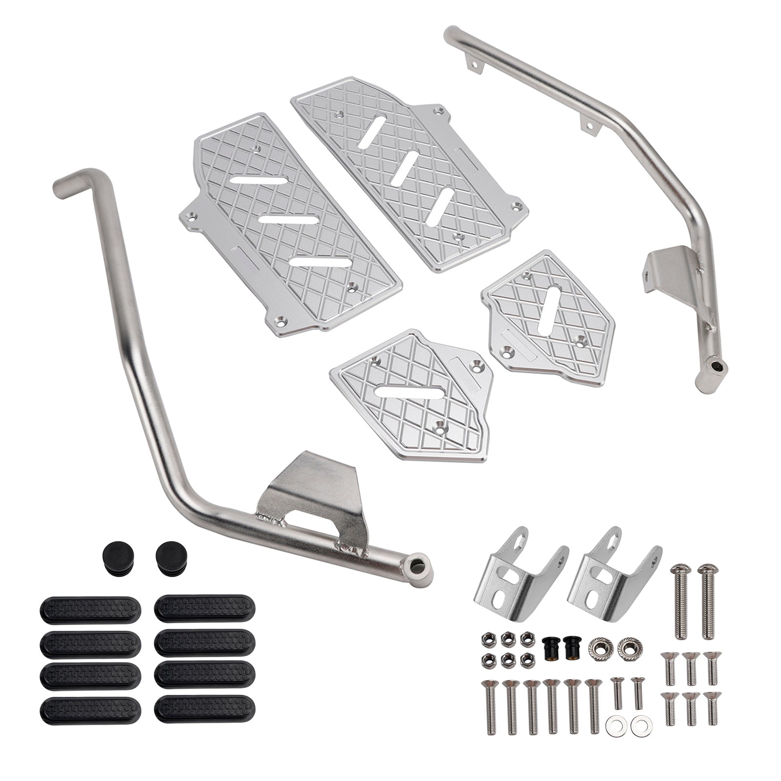 Honda Adv350 2022-2025 24 Crash Bar Lower Engine Guard Steel Frame Black