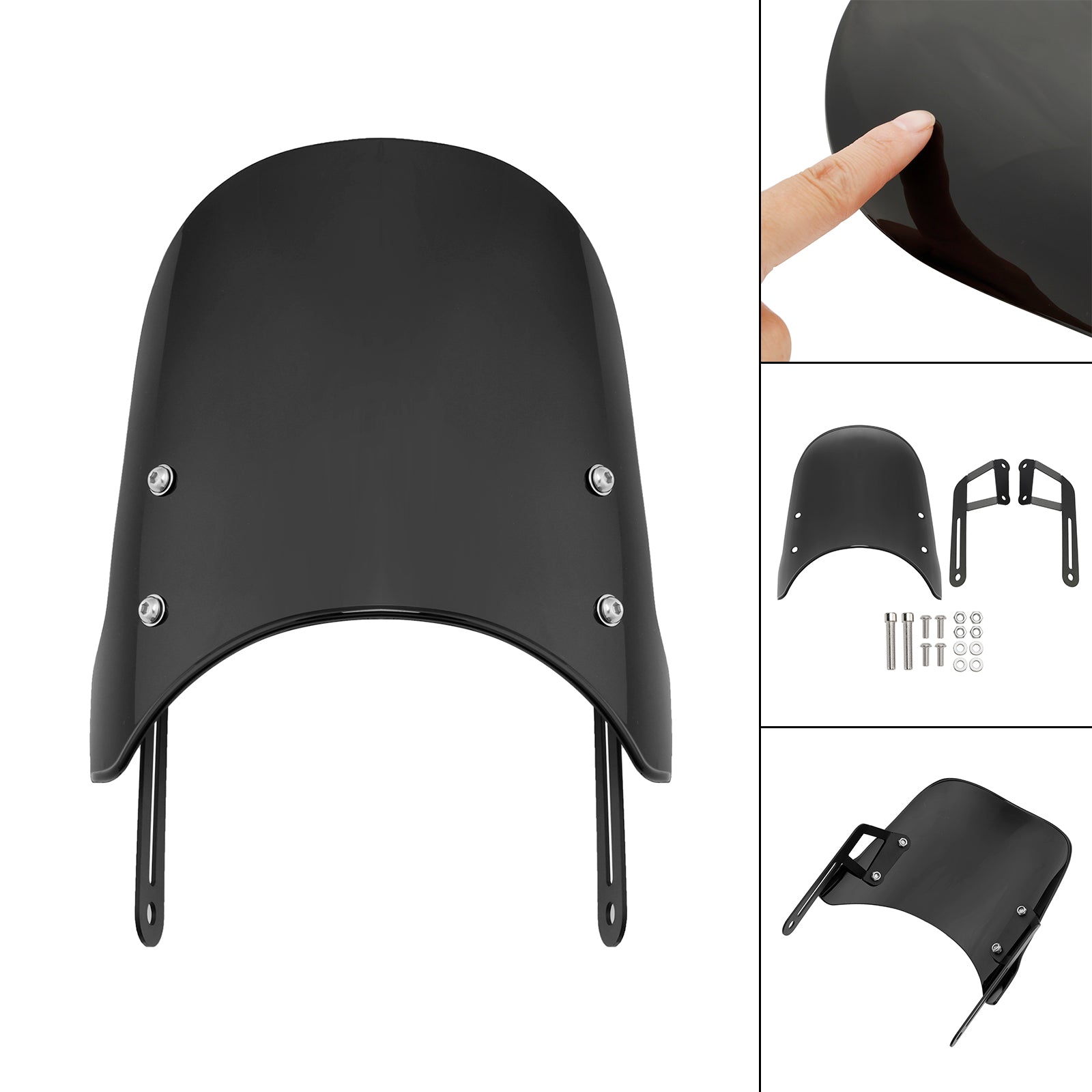 Scrambler 1200 XC XE 19-23 Street Twin 900 16-23 Windschutzscheibe