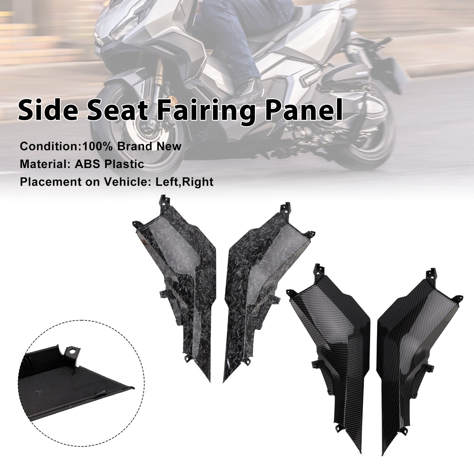 Honda ADV 350 2022-2025 Seat Side Cover Panel Fairing Cowl