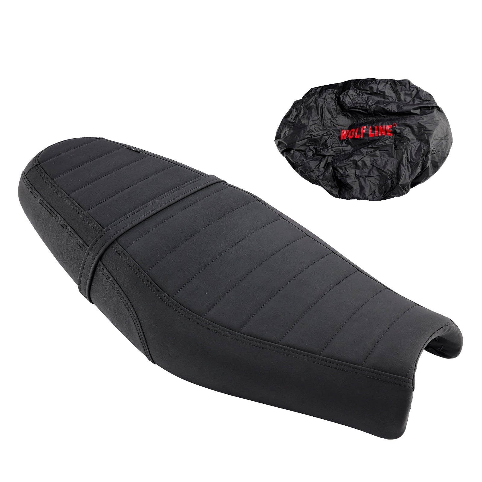 16-22 Street Twin a 23-24 Speed Twin Triumph Kompletní nízký polštář Polštář jezdec Brown Black