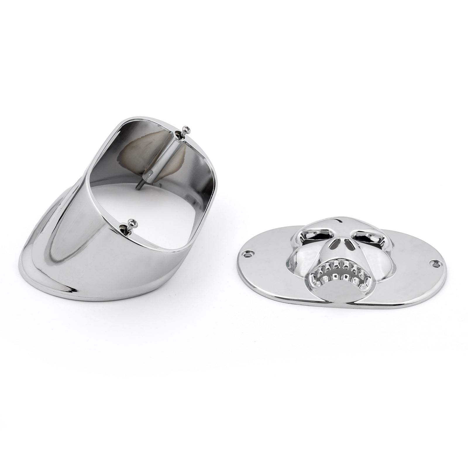 Harley Touring Models XL Dyna FLSTF FLHRC FLHTC Rücklampenkragen Schädelabdeckung