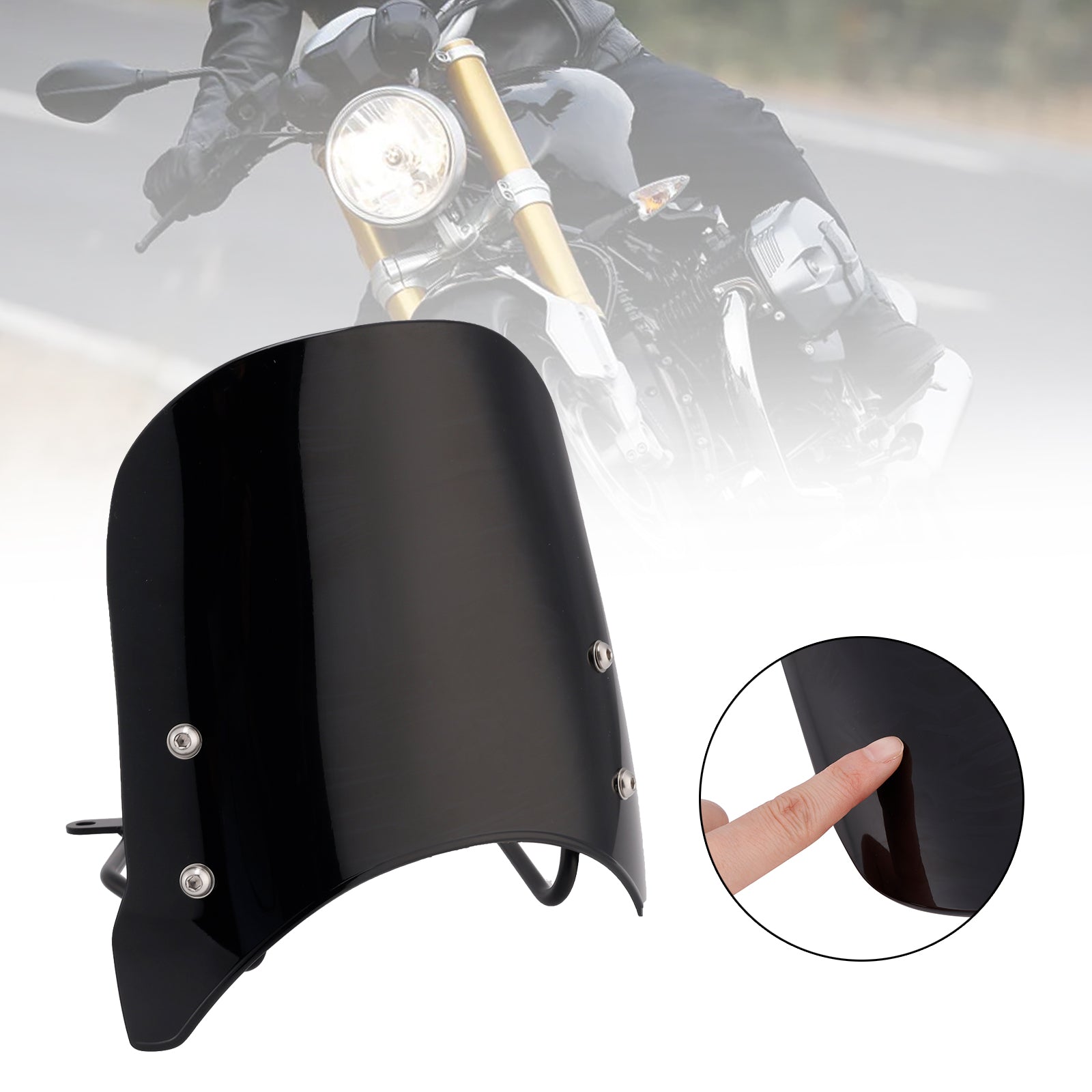 2017-2024 BMW R nineT Scrambler 2014-2024 Pure Windshield WindScreen