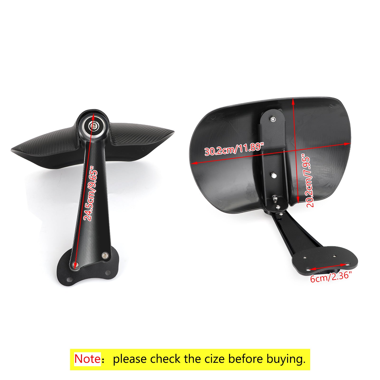 2014-2019 BMW R NINE T Motorcycle Rear Mudguard Tire Hugger Fender Black