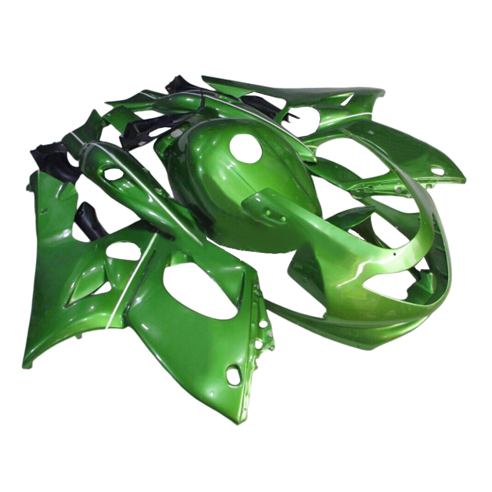 Amotopart 1996-2007 YAMAHA YZF 600R Thundercat Glossy Light Green Beurskit