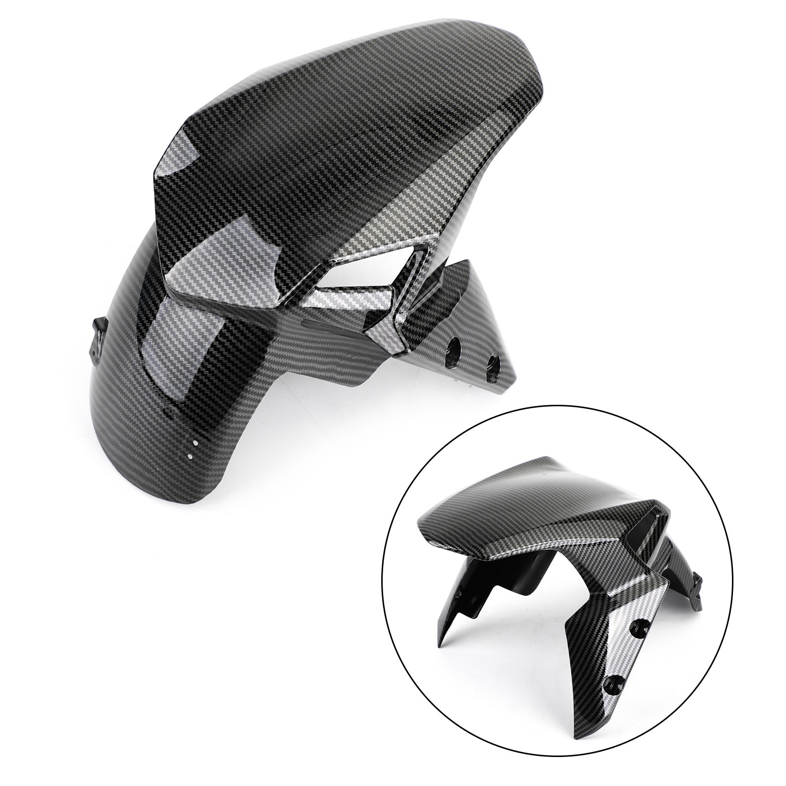 2017-2024 Kawasaki Z900 Motocicleta Fender Fender Tire Hugger Mudguard Carbon