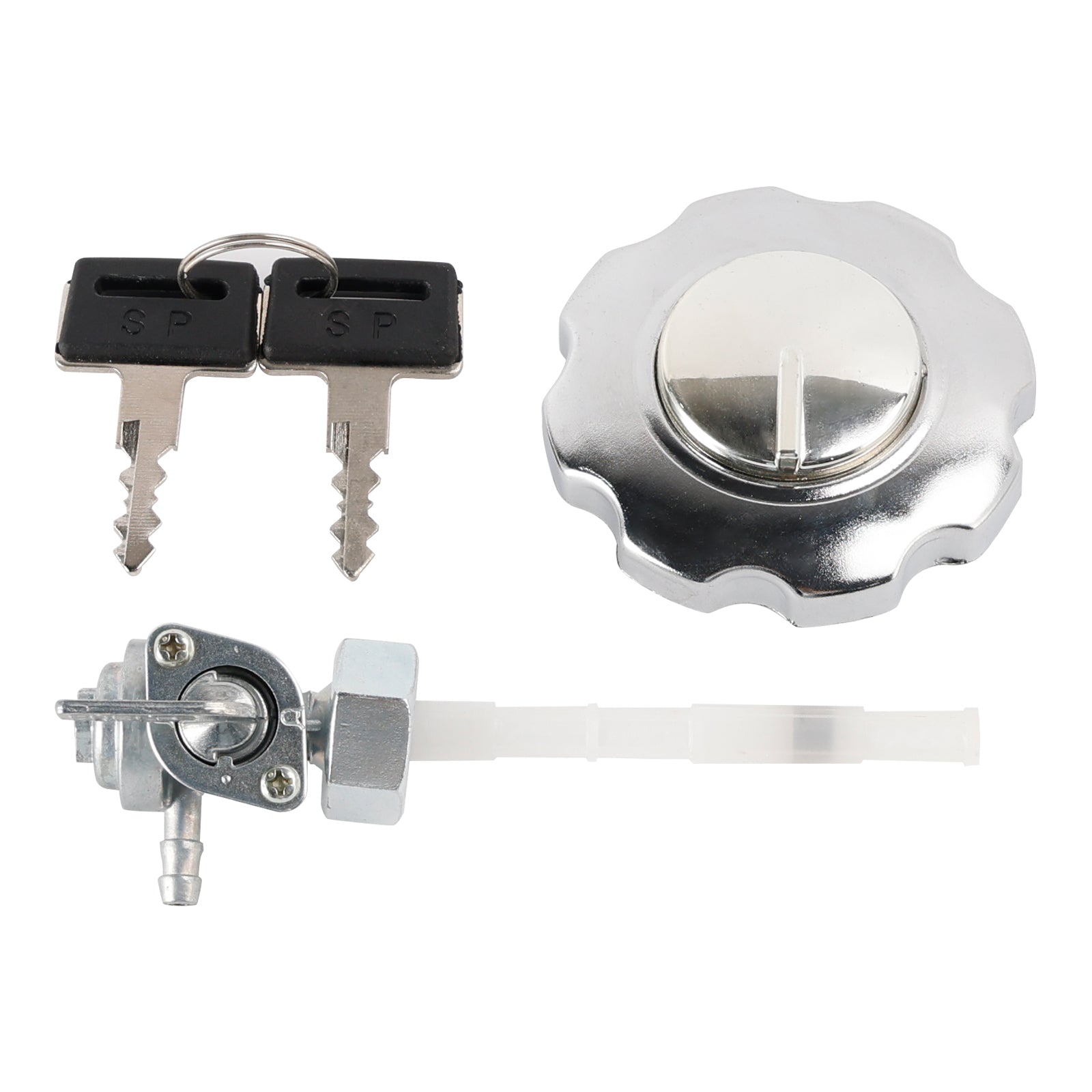 Honda CG 125 Cafe Racer Petrol Fuel Gas Tank 9L / 2.4 Gal Silver