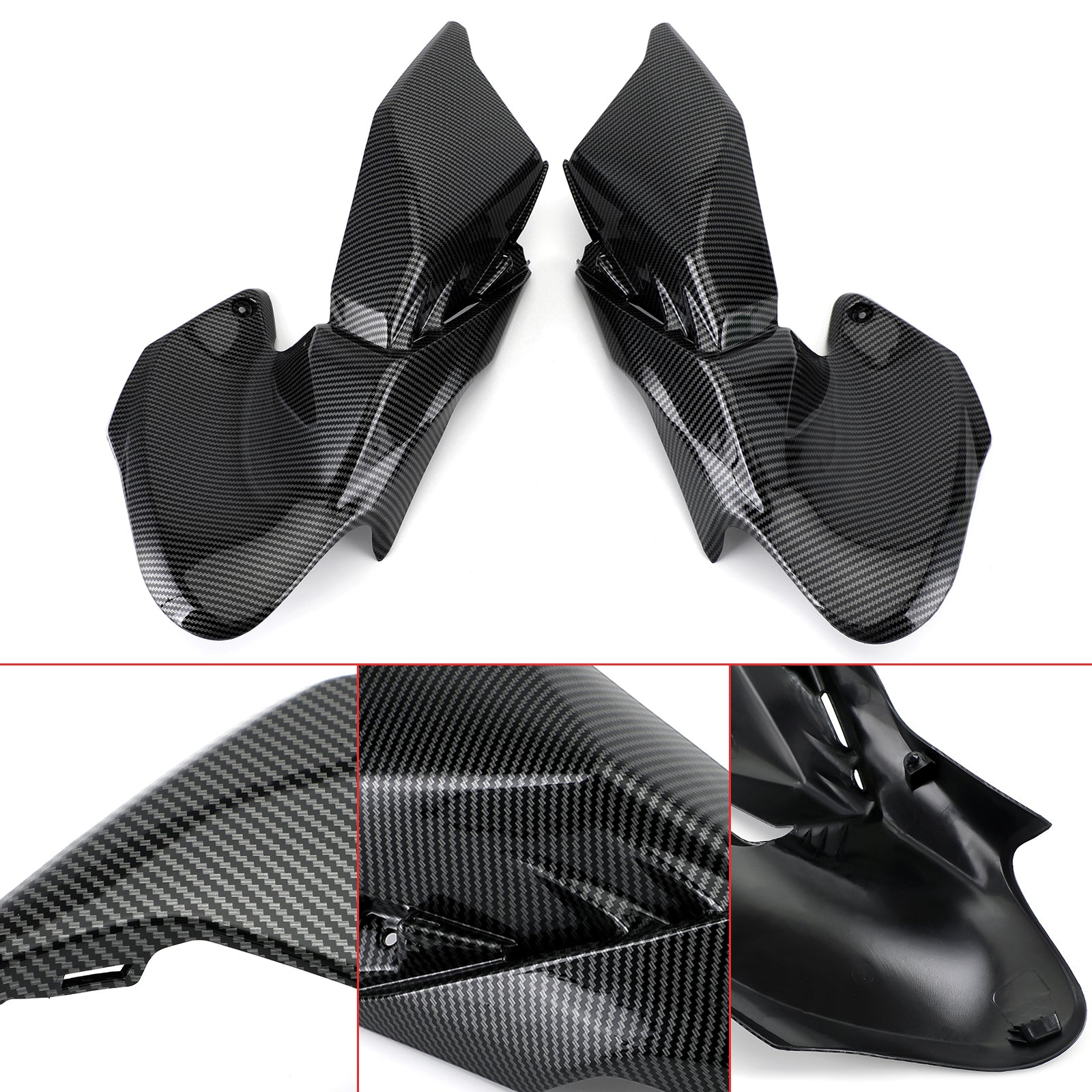 Carenatura del pannello di copertura laterale del serbatoio del gas ABS per Kawasaki Z900 2020-2021