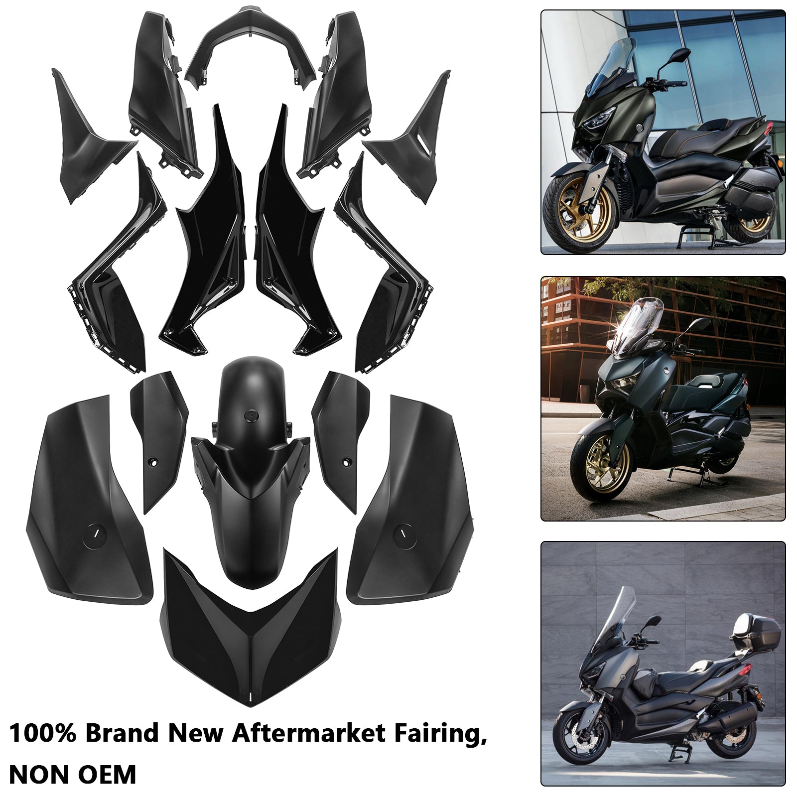Amotopart 2023-2024 Yamaha x Max 300 Kit de carénage