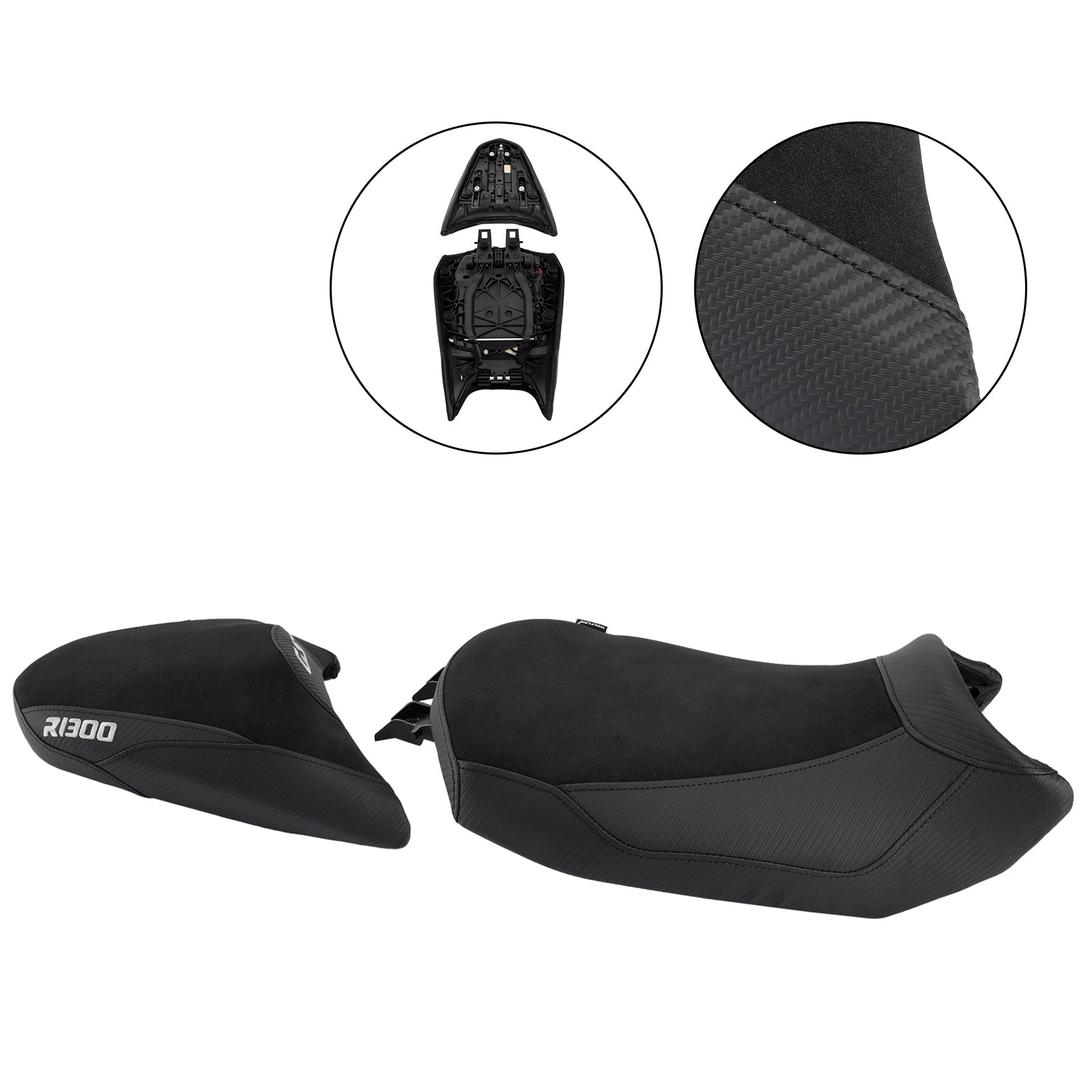 24-25 Bmw R1300Gs R 1300 Gs Lower Front W/ Rear Seat Driver Pillion Black