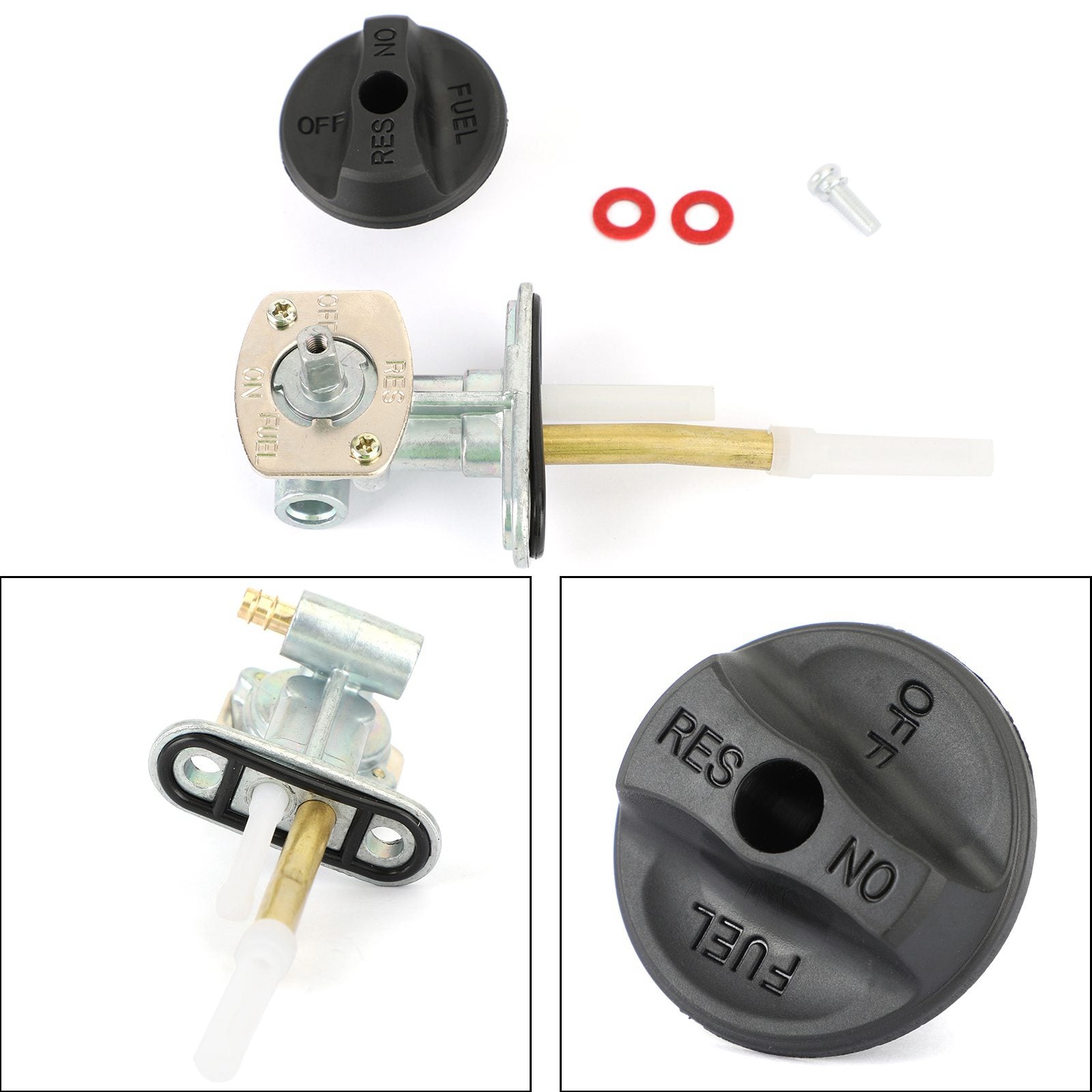 Arctic Cat 250 300 400 454 500 2x4 4x4 palivový ventil petcock 0470-344