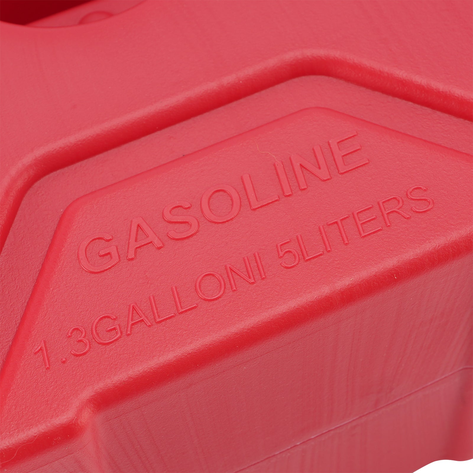 Touring Adventure 5L oliegasbeholder Antistatisk Jerry Can Brændstoftank Rød