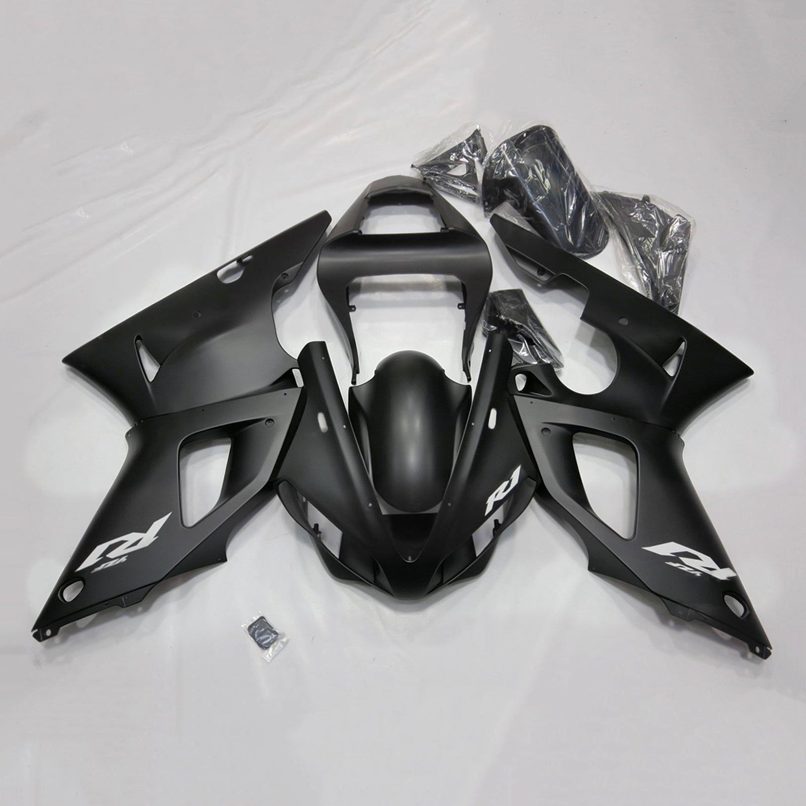 Amotopart 2000-2001 Yamaha YZF-R1 Black Fairing Kit