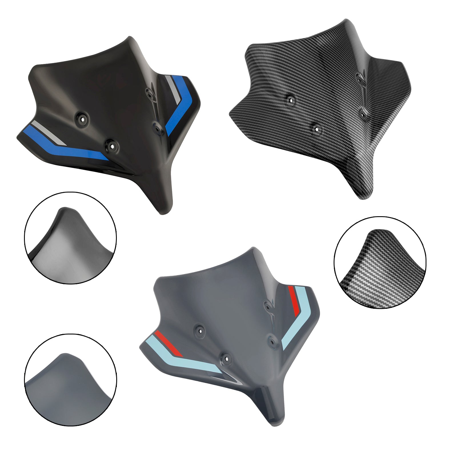 2022-2024 YAMAHA MT-10 / MT-10 SP ABS Motorcycle Windshield WindScreen