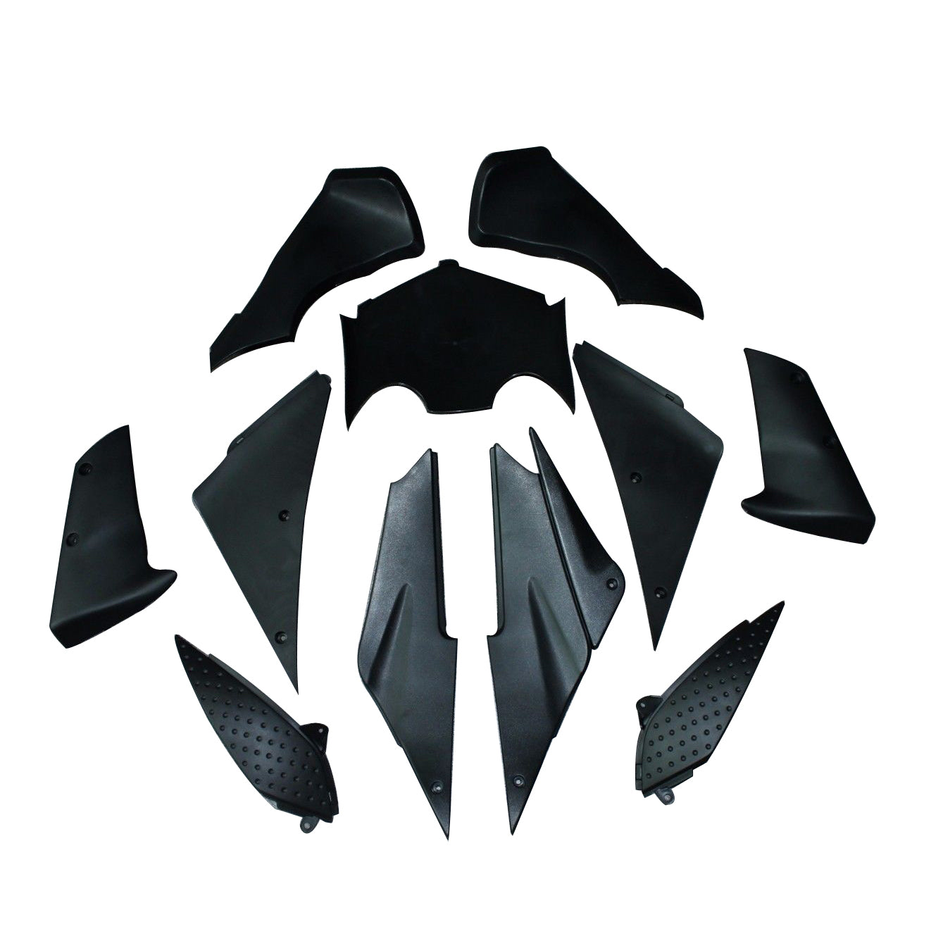 Amotopart 2005-2006 Kawasaki ZX6R 636 Unpainted Fairing Kit