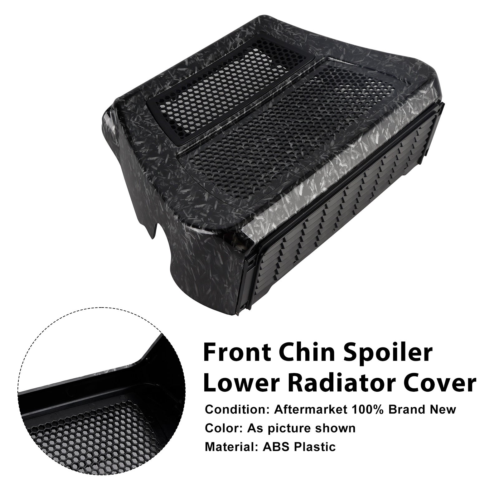 CVO Street Glide FLHXSE 23-25 Lower Chin Spoilers Radiator Guard Cover