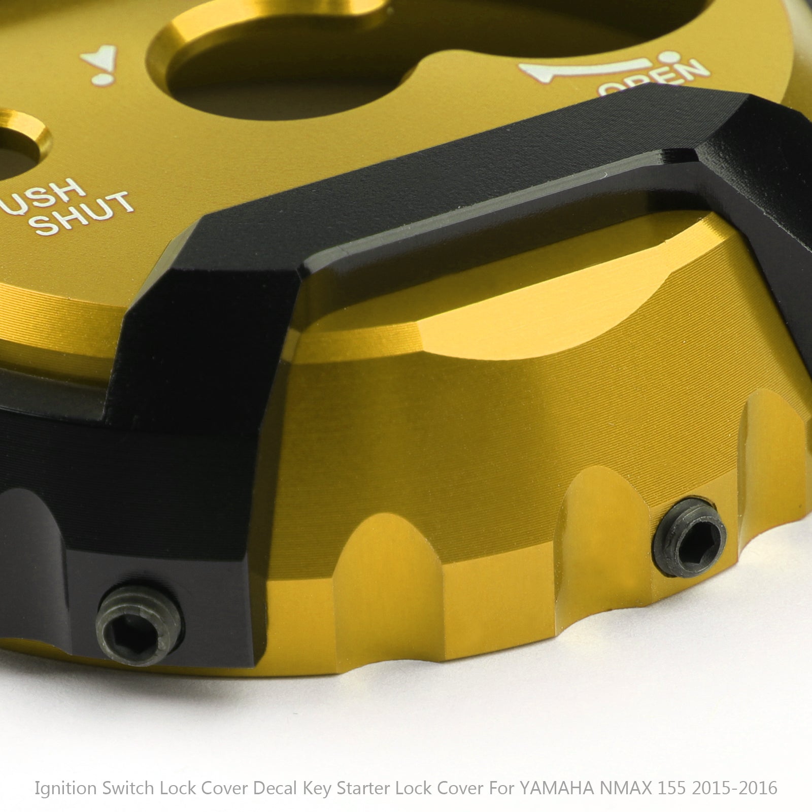 15-19 Yamaha NMAX 125 150 155 CNC Ignition Key Lock Switch Cap Cover