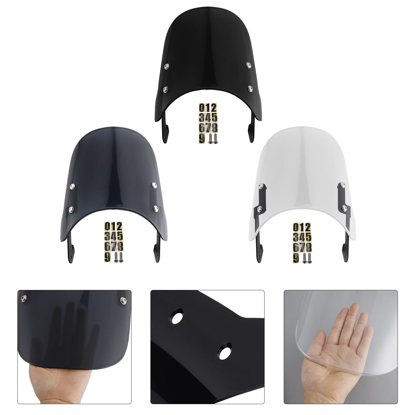 2024-2025 YAMAHA XSR 155 2020-2023 XSR 125 Windshield WindScreen