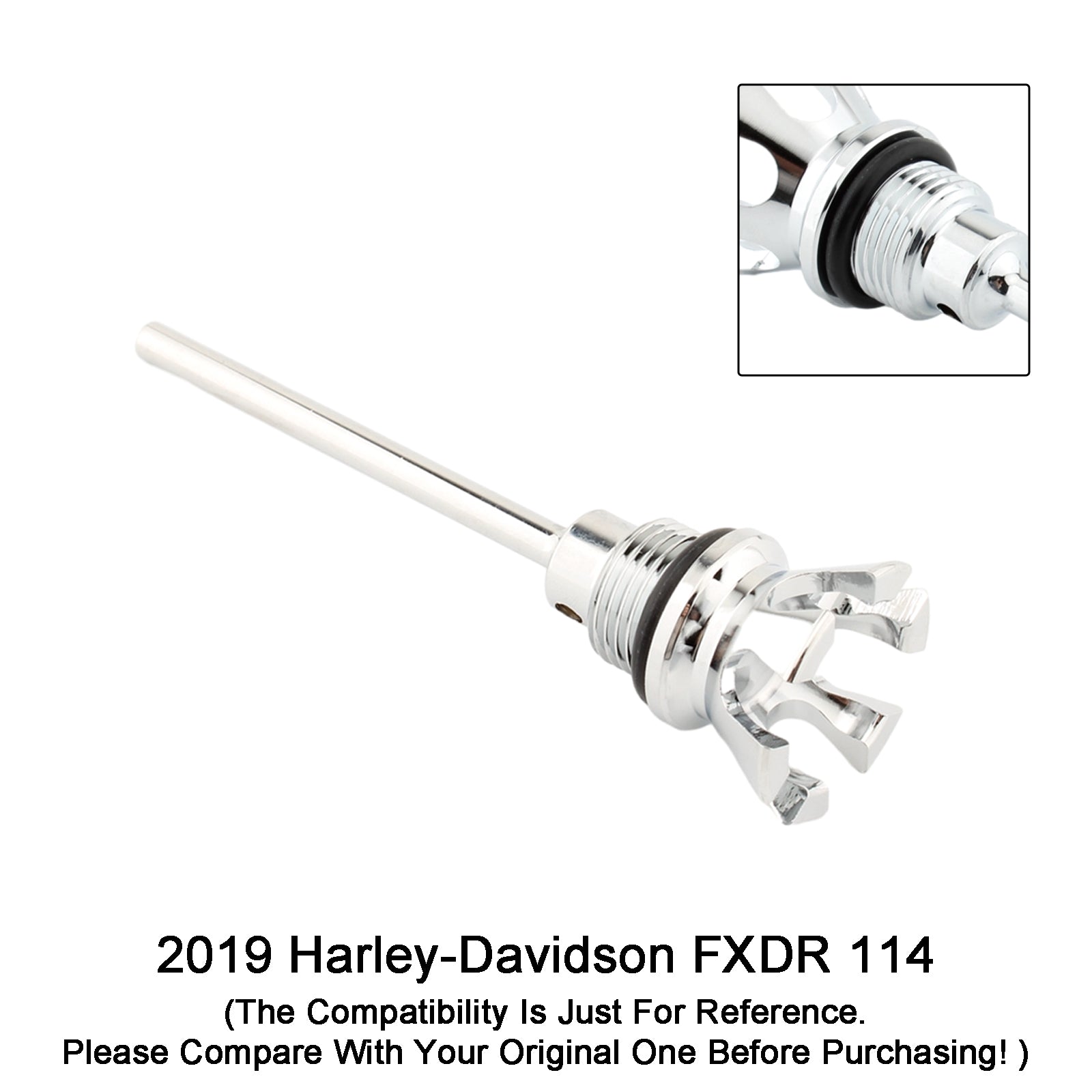 Oil Dipstick Tank Cap Plug For Softail Road Glide Electra Glide 1105-0022