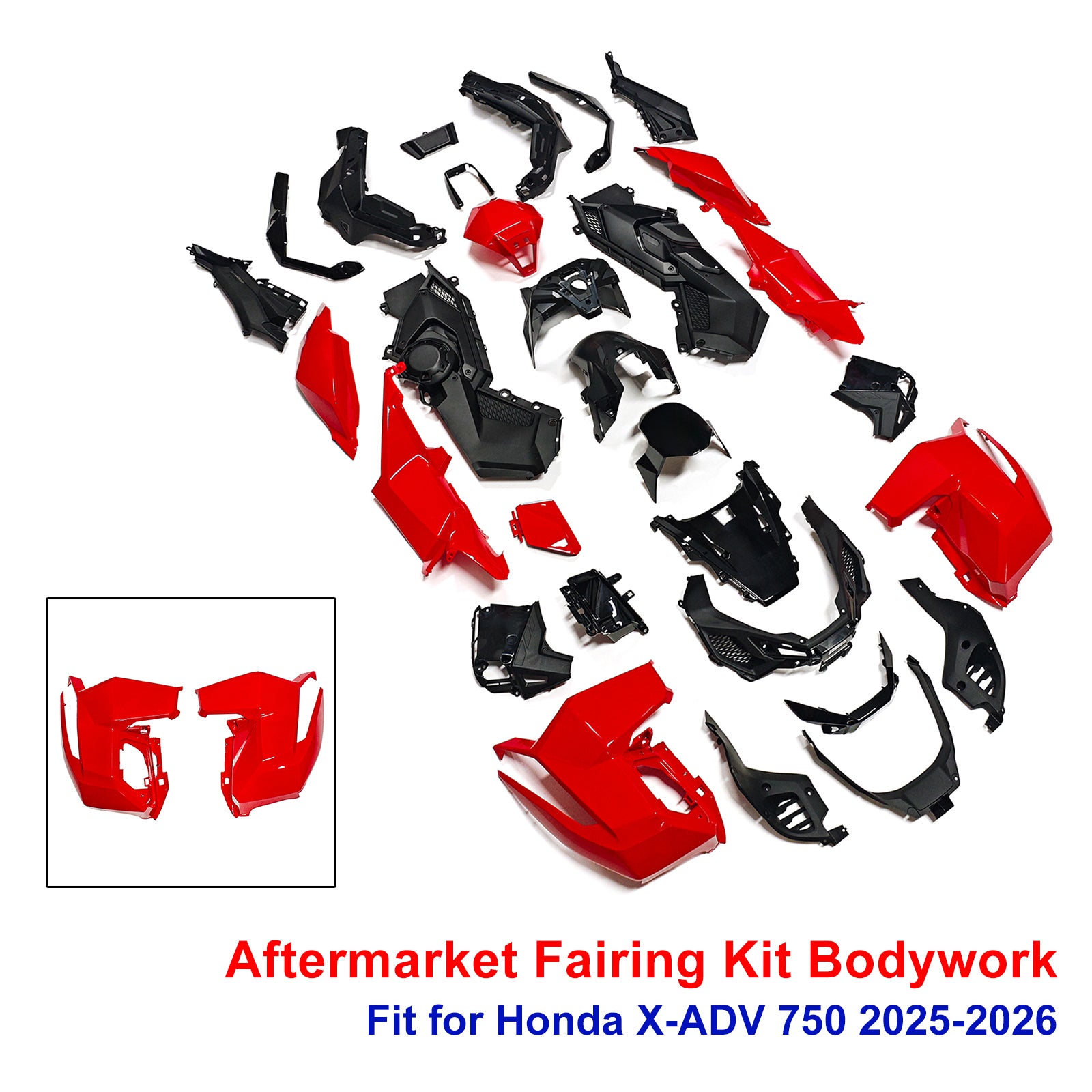 Amotopart 2025-2026 Honda X-ADV 750 Collection de kits de carénage