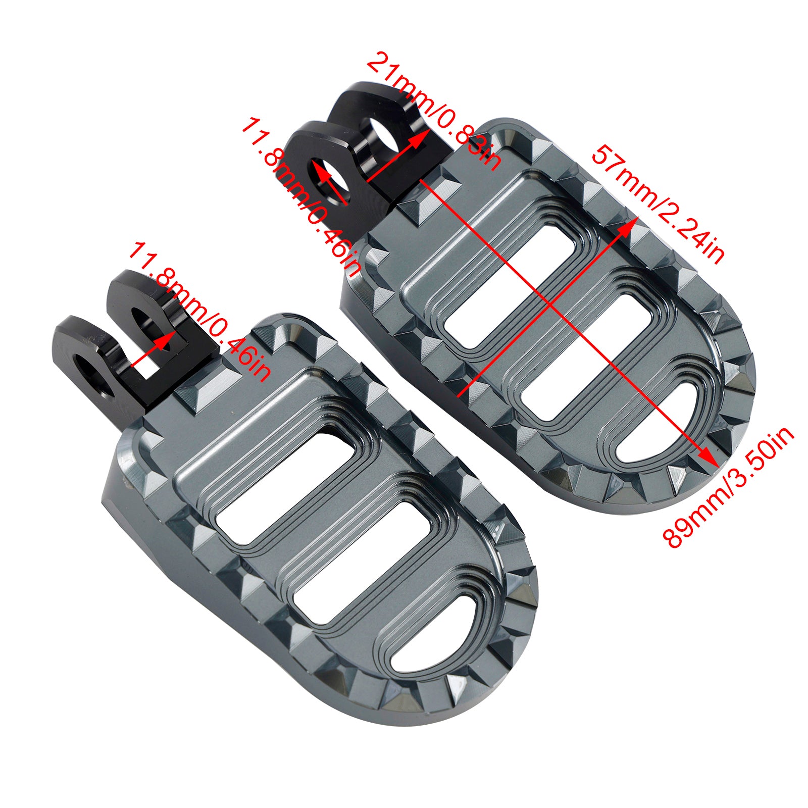 Kawasaki 16-23 Vulcan S 650 i 18-23 Vulcan S 650 Cafe Front Footrests Foot Peg