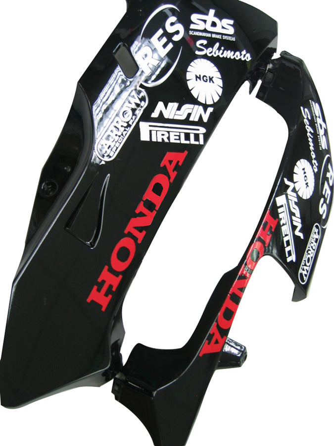 Amotopart 2005-2006 Honda CBR600RR Kit de carénage blanc vert