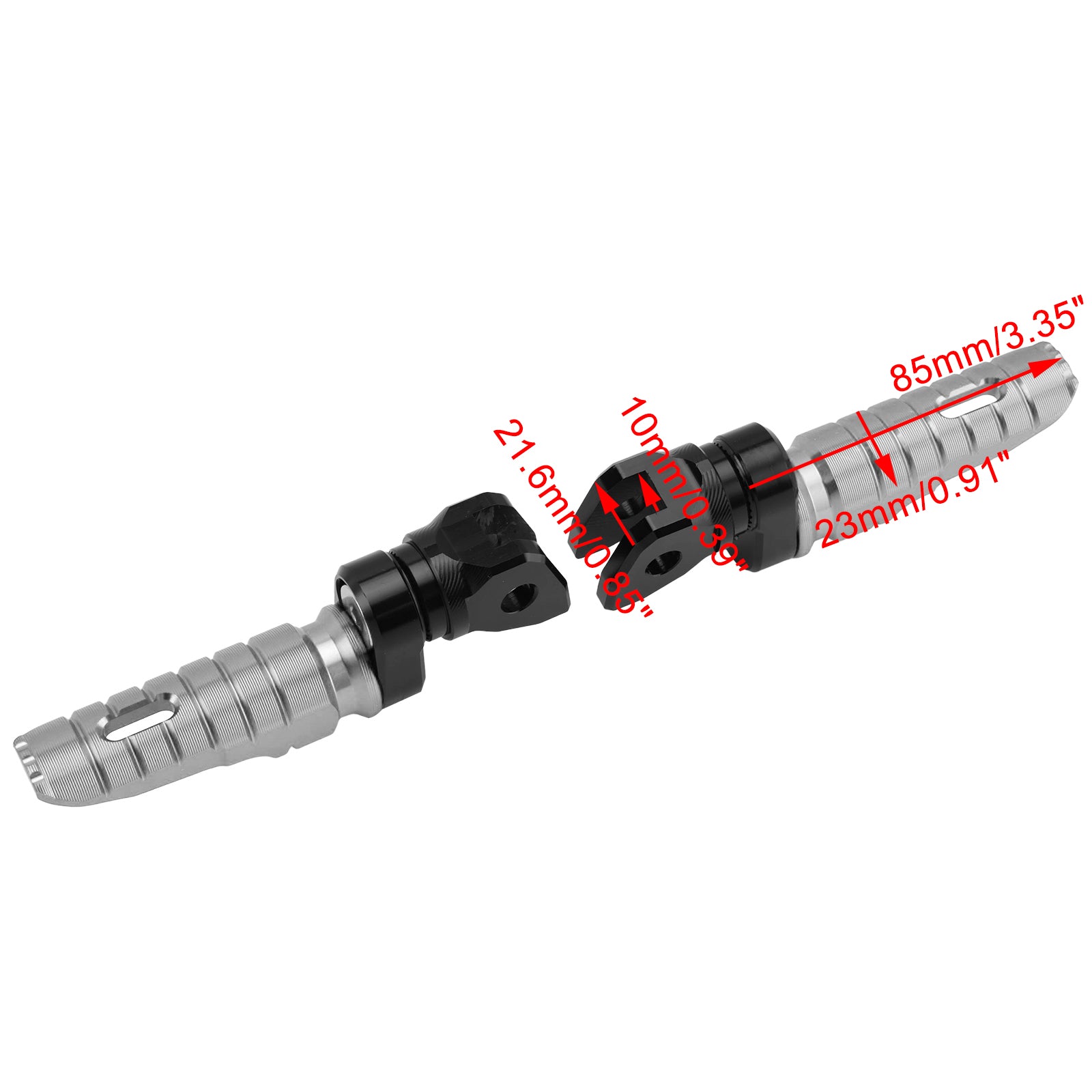 INDIAN FTR1200 2019-2025 FTR S/FTR Rally Front Footrests Foot Pegs