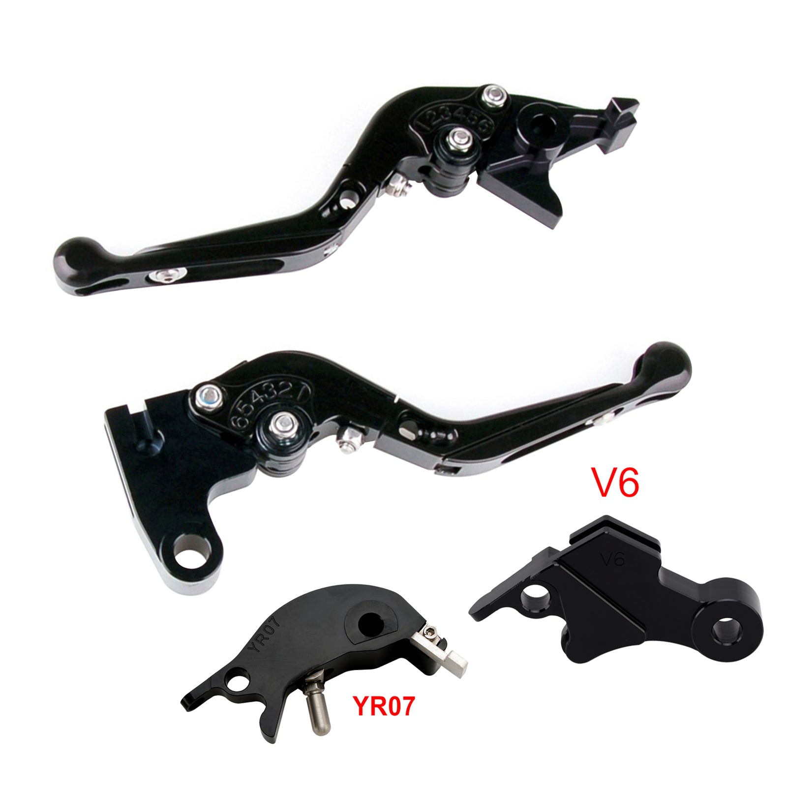 24-25 YAMAHA XSR900 XSR900GP MT-09 MT-09SP Adjustable Clutch Brake Lever