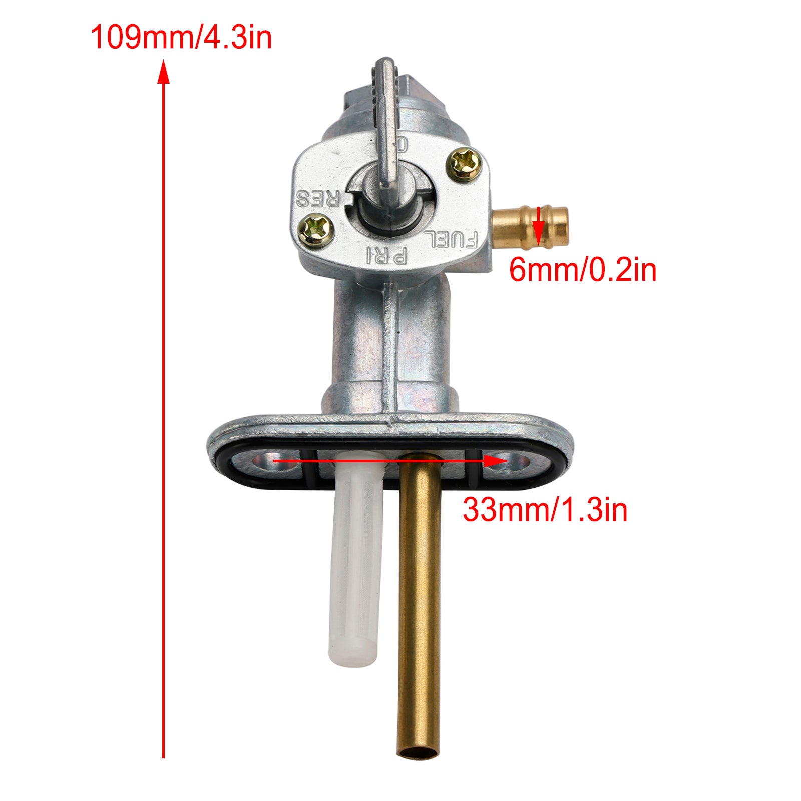 Kreidler ATV Mustang 170 200 250 GAS Tank Fuel Cock Valve Petcock