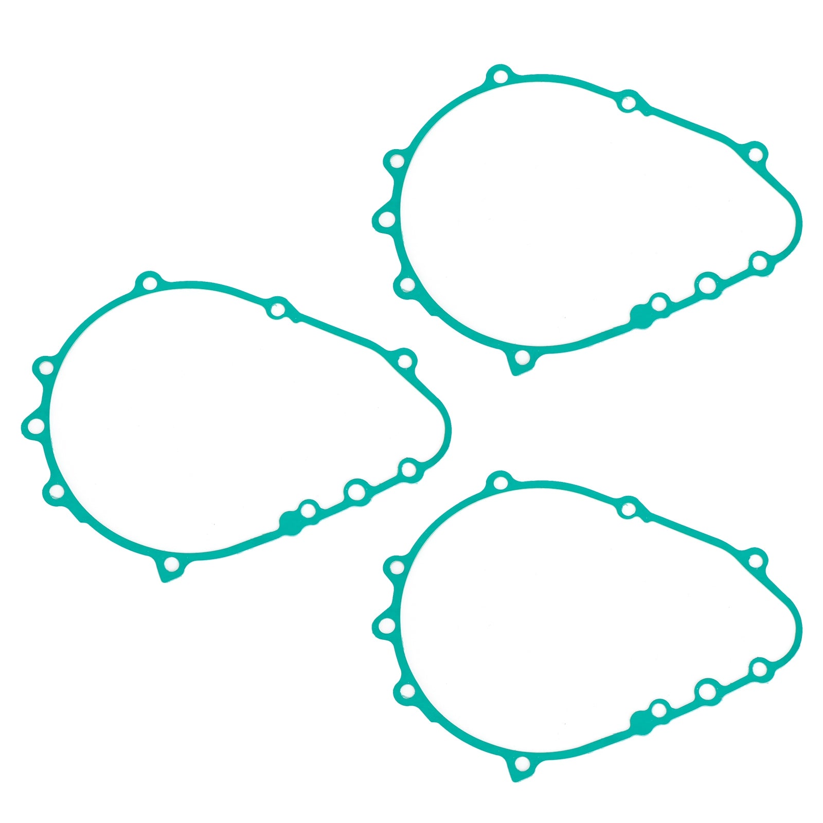 3PCS 1998-2012 Kawasaki ZR750 ZX900 ZX-9R ZR1000 VENSTRE GENERATOR DEKKER GASKET 11060-1854 11061-0294
