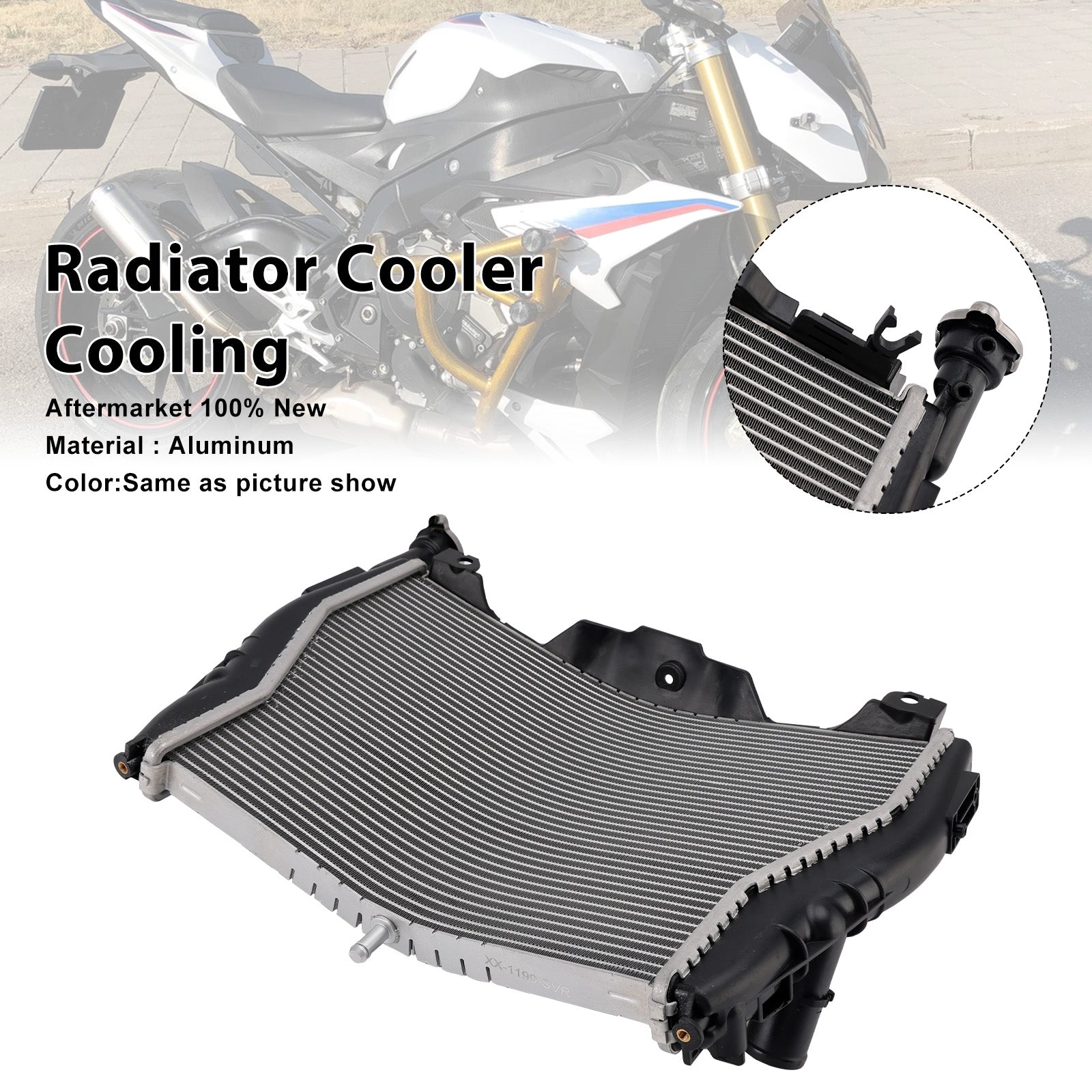 2015-2018 BMW S1000R Aluminum Radiator Cooling Engine Cooler