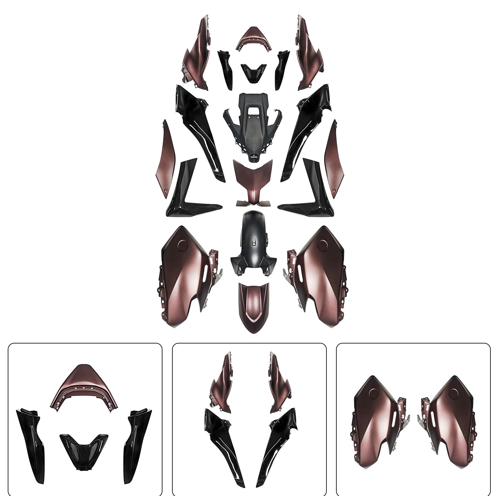Amotopart 2025-2026 Yamaha TMAX560 Fairing Kit Collection