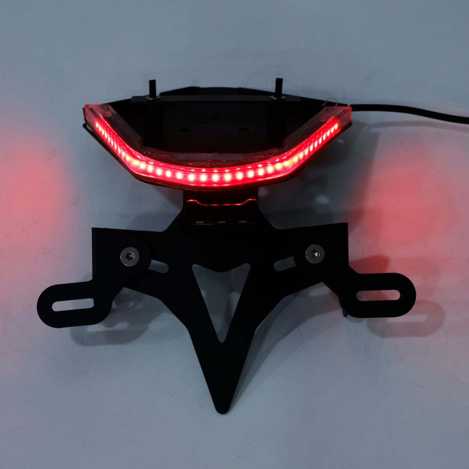 21-24 BMW S1000RR Soporte de marco de soporte de placa de matrícula de aleación de aluminio